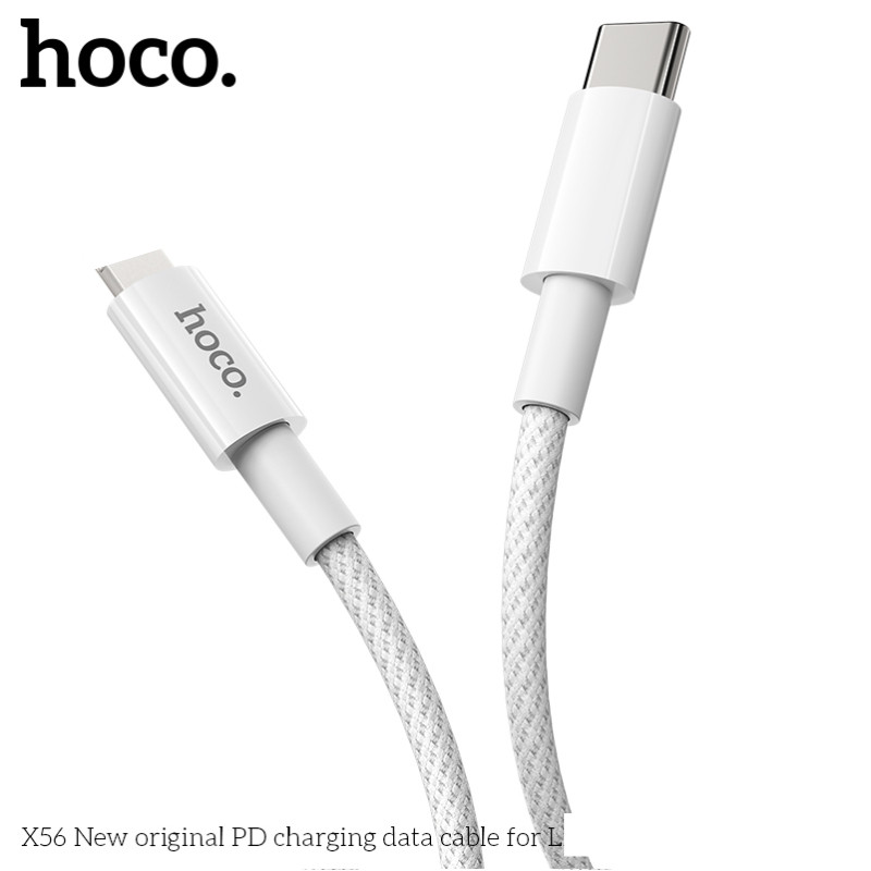 Cáp Sạc Nhanh Hoco X56 PD20W Type-C To IP Hỗ Trợ Sạc Nhanh & Truyền Dữ Liệu  an toàn không nóng