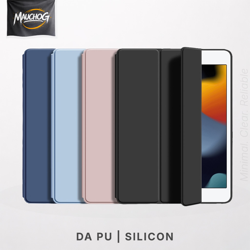 Bao Da iPad Màu Pastel Chống Sốc Siêu Mỏng Cho iPad Pro M5 M4 M2 M1 Air 7 6 5 4 Gen 11 10 Mini 7 6