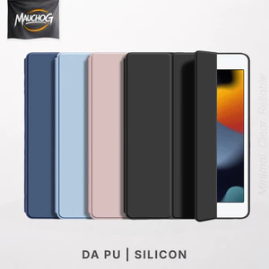 Bao Da iPad Màu Pastel Chống Sốc Siêu Mỏng Cho iPad Pro M5 M4 M2 M1 Air 7 6 5 4 Gen 11 10 Mini 7 6