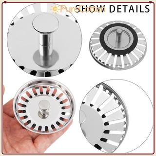 [Giao hàng từ Việt Nam] Bộ lọc bồn rửa PURECOTTON0 Vỏ chậu bát đĩa bằng thép không gỉ 304 Đầu lọc 79mm