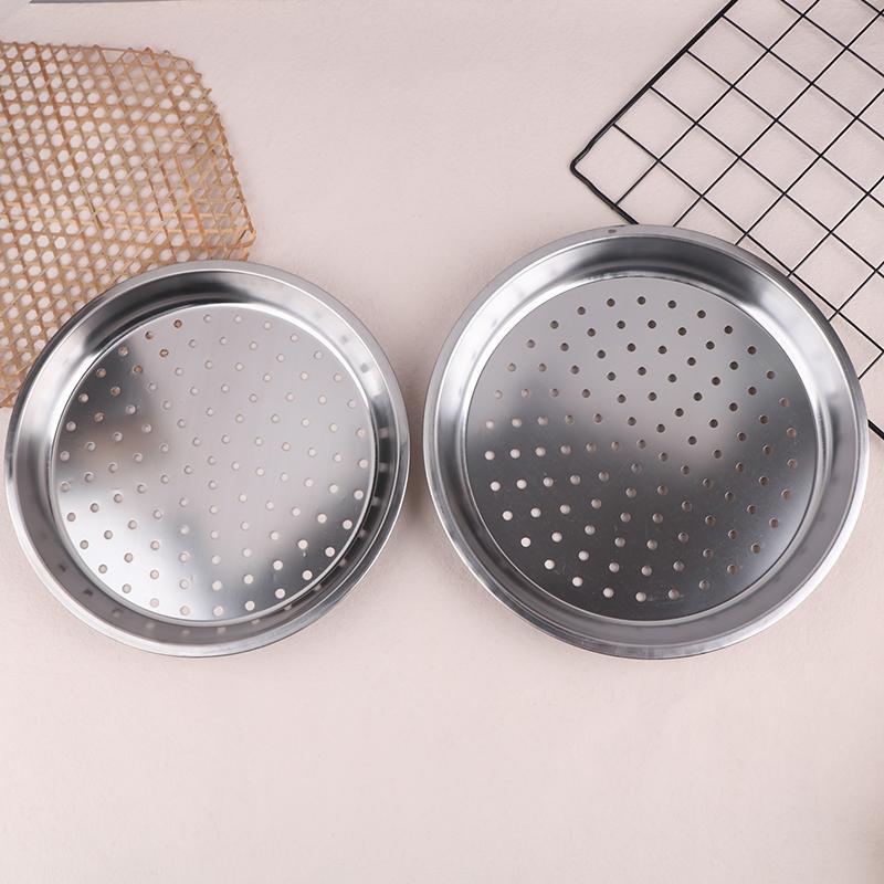 GOAY 28 / 30 / 32 / 34CM Máy hấp tròn bằng thép không gỉ Bánh bao Khay hấp cá Máy hấp dày Dụng cụ nấu ăn nhà bếp VN