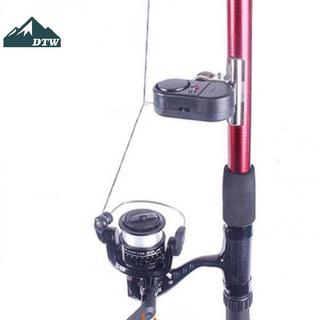 DTW Cảnh Báo Âm Thanh Đèn LED Kẹp Cần Câu Cá Ngoài Trời Dụng Cụ Câu Cá Thể Thao