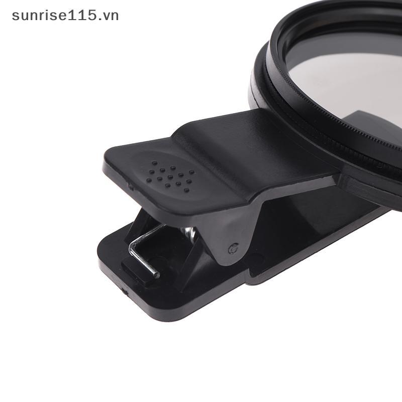 Bộ lọc ống kính phân cực chụp ảnh di động SRVN có kẹp CPL Polarizer Loại bỏ phản chiếu và bộ lọc độ phân giải cao.