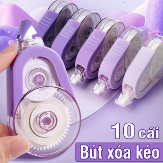 Bút xoá kéo pastel trẻ trung cho học sinh, cuộn xoá 100m dài lâu, dùng học tập hằng ngày