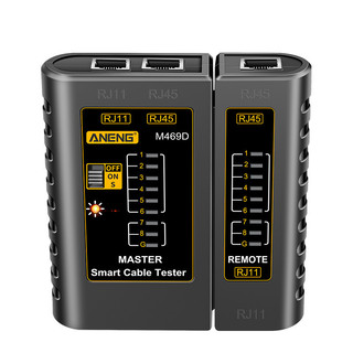 Thiết bị test mạng Aneng M4690D chính hãng, công cụ kiểm tra - Máy kiểm tra mạng， Cáp mạng LAN，Đa năng