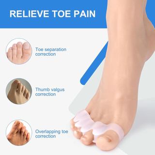Dụng cụ làm móng chân bộ 2 miếng tách ngón chân mềm ôm chân êm thoáng giúp sơn móng chân dễ hơn giữ ngón tách đều khi đi lại tập luyện và chăm sóc chân hằng ngày phù hợp nam nữ dùng tại nhà và tiệm