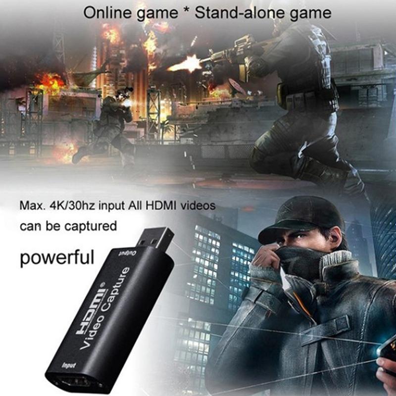 Thẻ ghi Video Newsmallbrainsmallbrains Bộ chuyển đổi ghi âm sang USB 3.0 Độ phân giải 4K NSB
