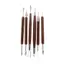 Bigdealshot 6 Chiếc Đất Sét Sculpg Sáp Khắc Đồ Gốm DIY Dụng Cụ Shapers Polymer Mô Hình Quà Tặng