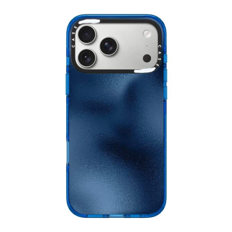 CASECASE X Xanh Biển Ốp Lưng Bầu Trời Màu Xanh Trong Suốt Cứng Hút Từ Tính Tác Động Cho Apple IPhone 12 13 14 15 16 17 Pro Max Air Plus Có Hộp