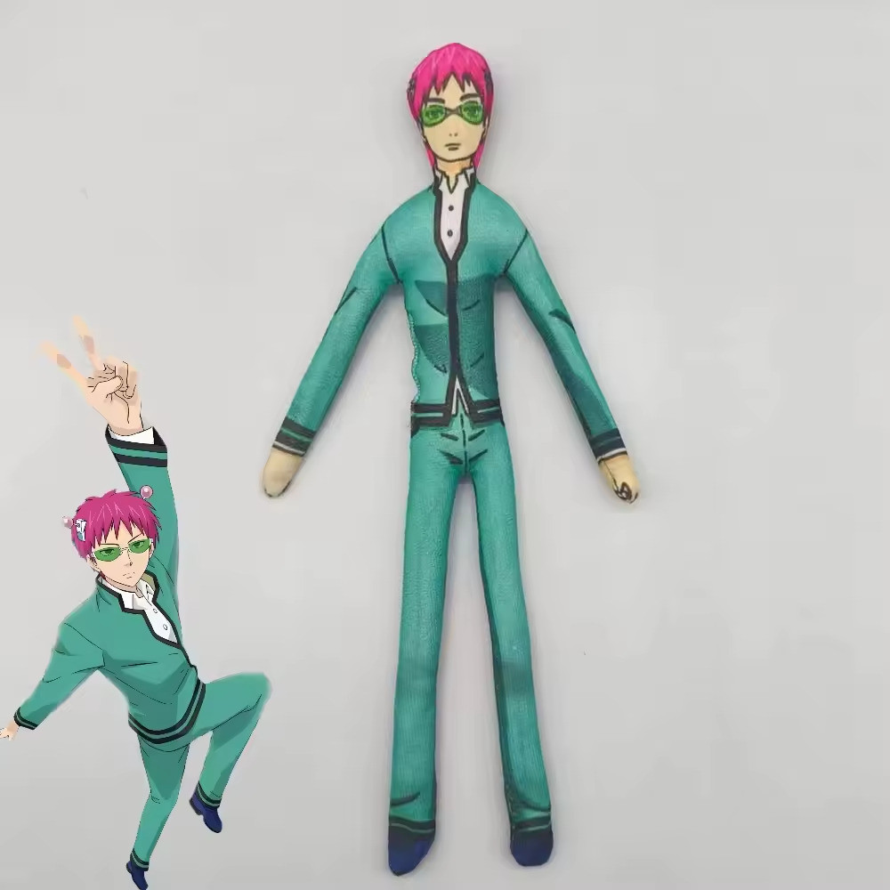 Saiki Kusuo Đồ Chơi Sang Trọng Saiki Kusuoes Búp Bê Nhồi Bông Mềm Anime Cuộc Sống Thảm Họa Của Saiki K Người Hâm Mộ Ngoại Vi Sinh Nhật Quà Tặng Giáng Sinh