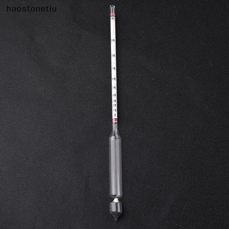 Đồng hồ đo nồng độ cồn 0-100 độ thủy tinh, đo rượu me