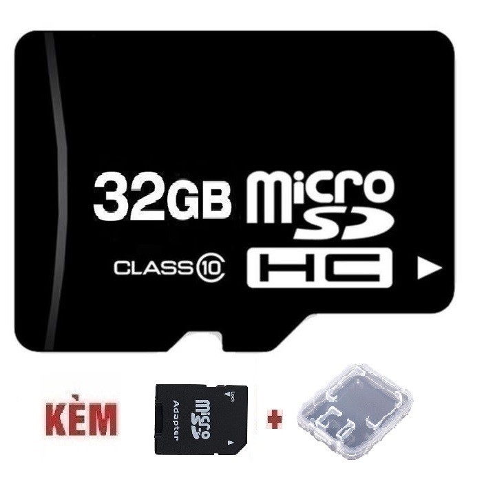 Thẻ Nhớ MicroSD 32GB/64GB/128GB/256GB/512GB Tốc Độ Cao Class 10
