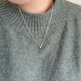 Trang sức choker bảng chữ cái Skyrim A-Z bằng thép không gỉ - Quà tặng sinh nhật độc đáo