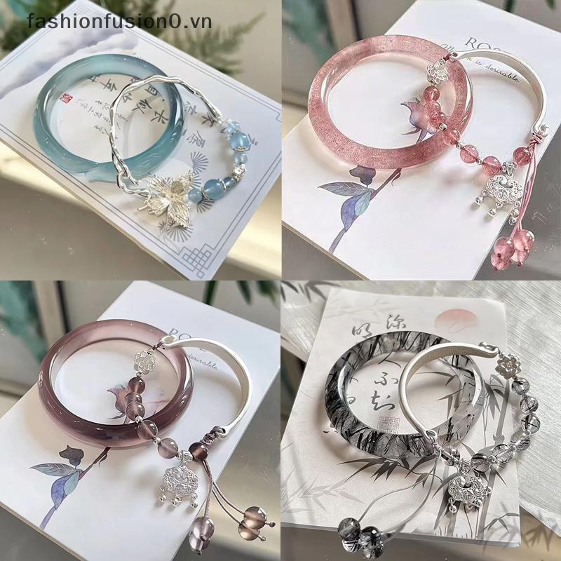 Vòng tay nữ phong cách Trung Hoa cổ đại, đa năng và tinh tế - Quà tặng mới