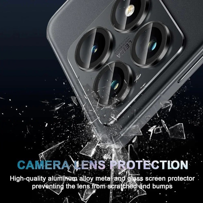 Dành Cho Xiaomi 17Pro 17 17ProMax Điện Thoại Camera Bảo Vệ Ống Kính Vòng Dành Cho Xiaomi 17 Pro Max Hợp Kim Nhôm Bảo Vệ Kính Cường Lực Ống Kính Phim
