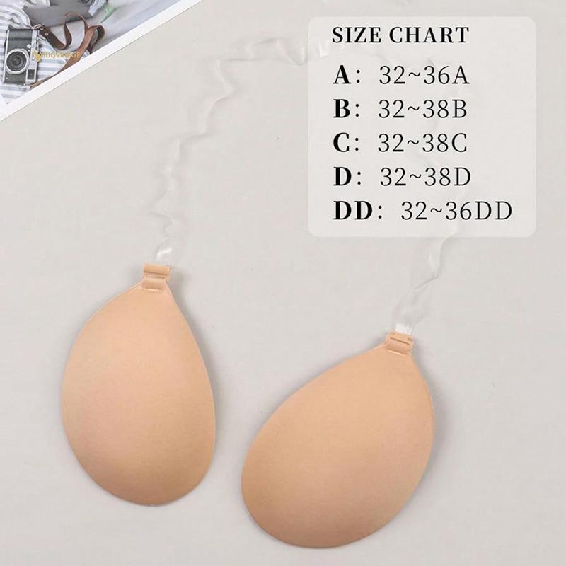MUQV Áo Ngực Vô Hình Có Dây Đeo - Phong Cách, Chống Trơn Trượt, Nâng Bust