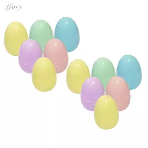 Jfory 2.36inch Trứng Phục Sinh Rỗng Nhựa Sáng Lấp Đầy Trứng Đồ Chơi Đồ Trang Trí Cho Sự Kiện Đám Cưới Lớp Học