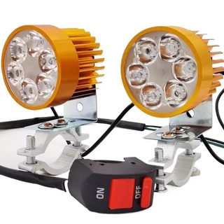 Đèn pha LED 12V/48V/60V/72V cho xe điện/xe máy/ba bánh, siêu sáng