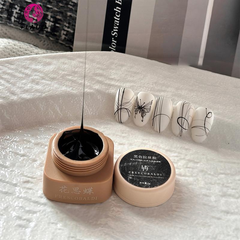 Springevenstar 5ml Trắng Bạc Nhện Dây Vẽ Gel Sơn Móng Tay UV Lót Tranh Phác Thảo Gel Varnish Móng Tay Nghệ Thuật Trang Trí Làm Móng Tay Springevenstar
