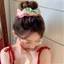 【Scrunchie】 Dây Buộc Tóc / Cột Tóc Scrunchies Hoa To Phồng Đẹp Thời Trang Hàn Quốc - Phụ Kiện Tóc