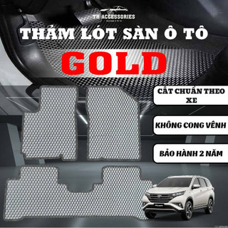 Thảm lót sàn ô tô Toyota Rush TH Accessories Full bộ có Cốp cao su cao cấp cắt chuẩn form xe