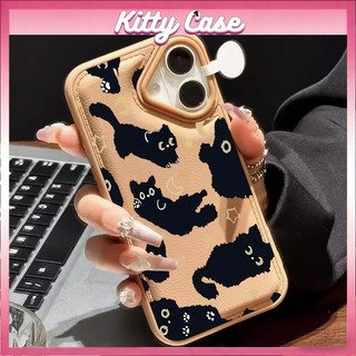 Ốp lưng cấu trúc nệm khí Cho iPhone 11/12/13/XR/14/15/16/17/7/XR Pro Max Plus Ốp lưng bao quanh thời trang Mèo