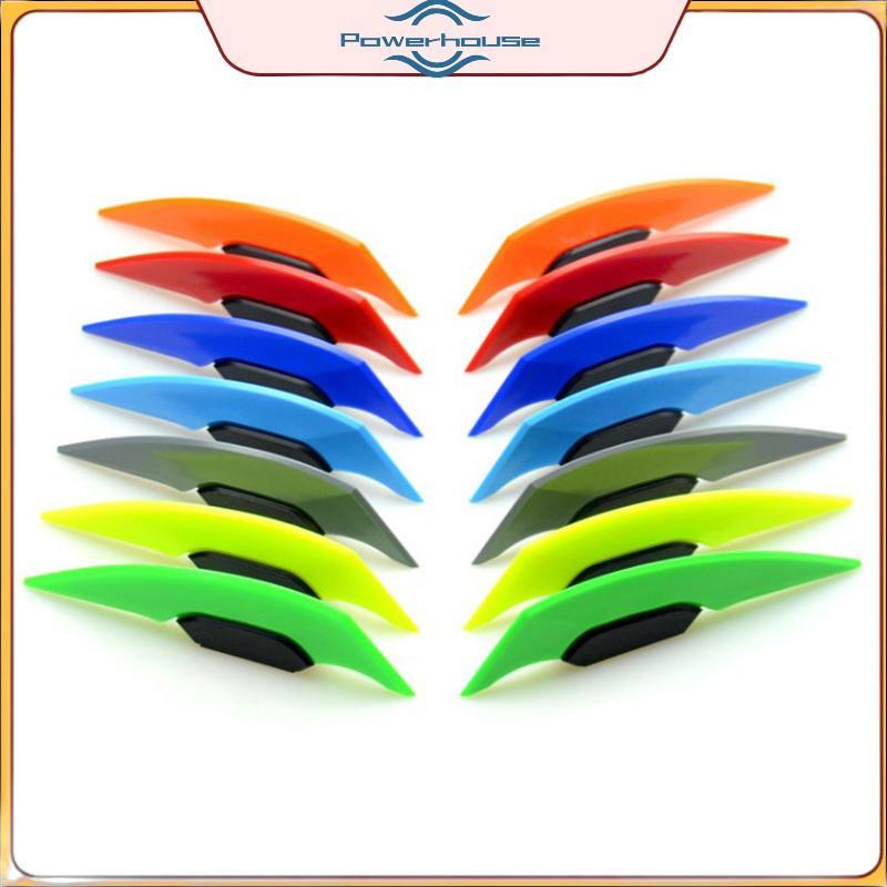 POWER 1 Cặp Cánh Xe Máy Đa Năng Cánh Gió Khí Động Học Cánh Năng Động Trang Trí Stier Cho Xe Máy Xe Tay Ga.
