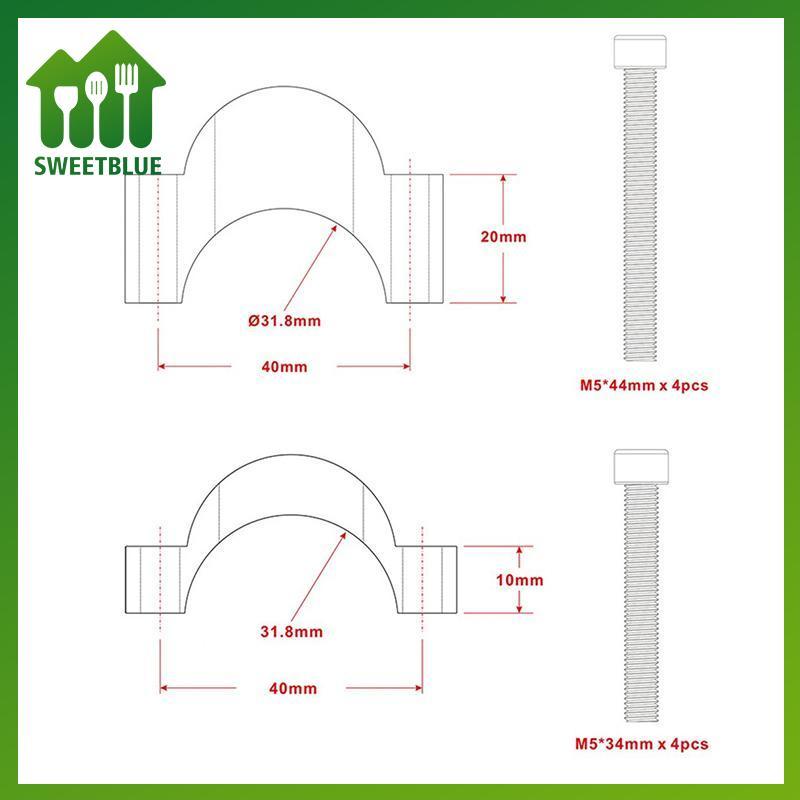 Sweet Phù Hợp 31.8mm Tay Lái Xe Đạp - Miếng Đệm Riser Hợp Kim