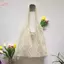 HFSHY Vintage Rỗng Dệt Kim Túi Dệt Túi Nữ Móc Túi Xách Màu Trơn Rỗng Tay Cầm Trên Túi Tote Du Lịch Túi Đeo Vai VN