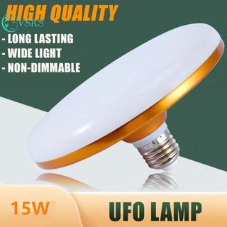 Chenlongshang 220V Bóng Đèn LED E27 Đèn Led Siêu Sáng 15W UFO Đèn Led Trong Nhà Lạnh Trắng Đèn Bàn Đèn Nhà Để Xe EN