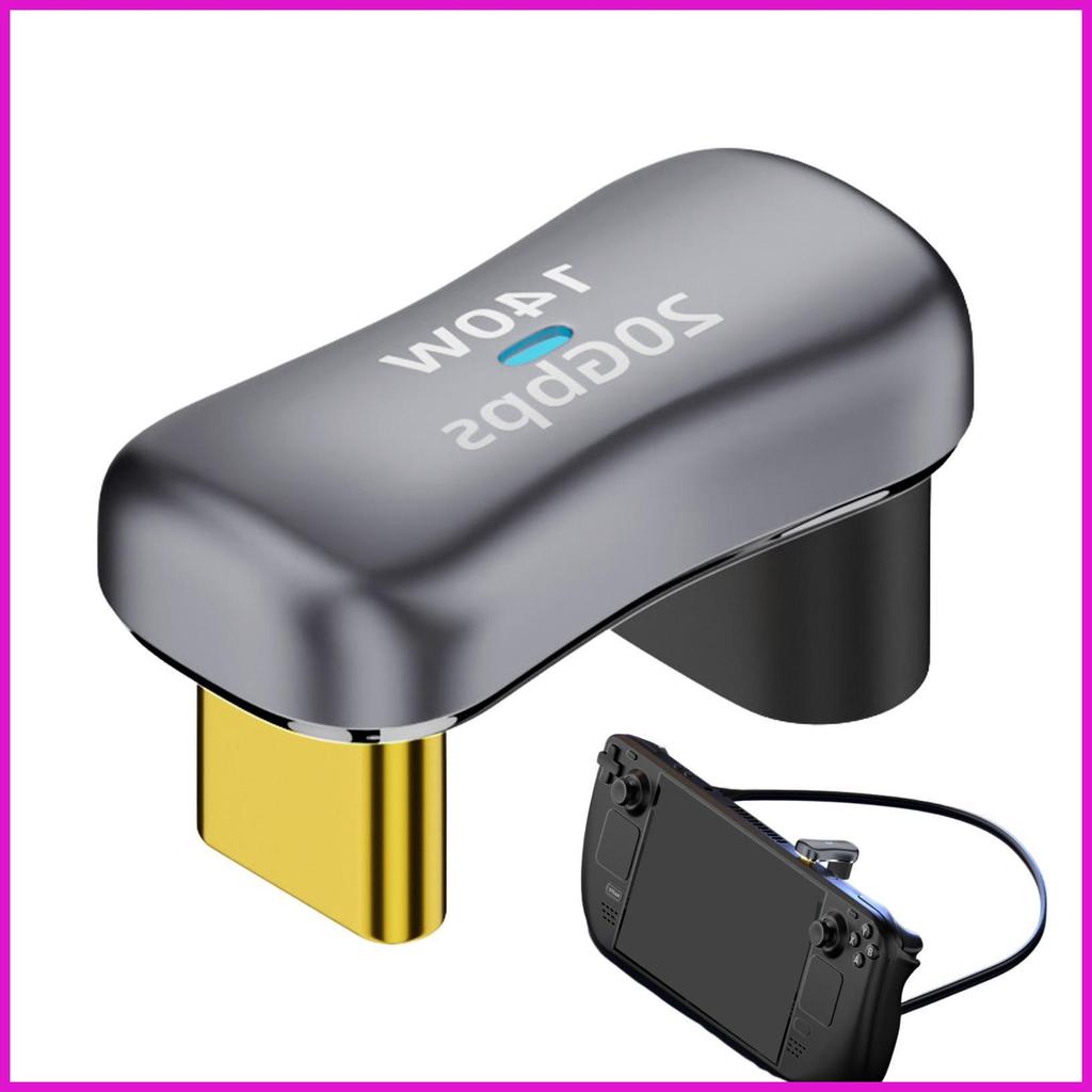 Bộ Chuyển Đổi Góc Hình Chữ U Đơn Giản 20Gbps 180 Độ USB-C Sang USB Adapter Đa Năng Mini Nối Dài Adapter lyuvn