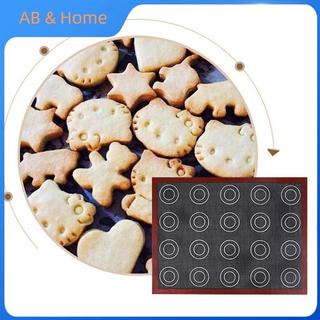 Thảm nướng bánh silicon đục lỗ ABQ Chống chịu nhiệt 40x30 Macaron Pastry Pad VN