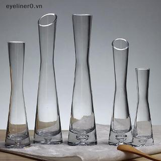 EY & HG Bình hoa thủy tinh trong suốt Bình nhỏ Thủy canh Hoa Terrarium Bàn phòng sang trọng Trang trí nhà Trang trí đám cưới.