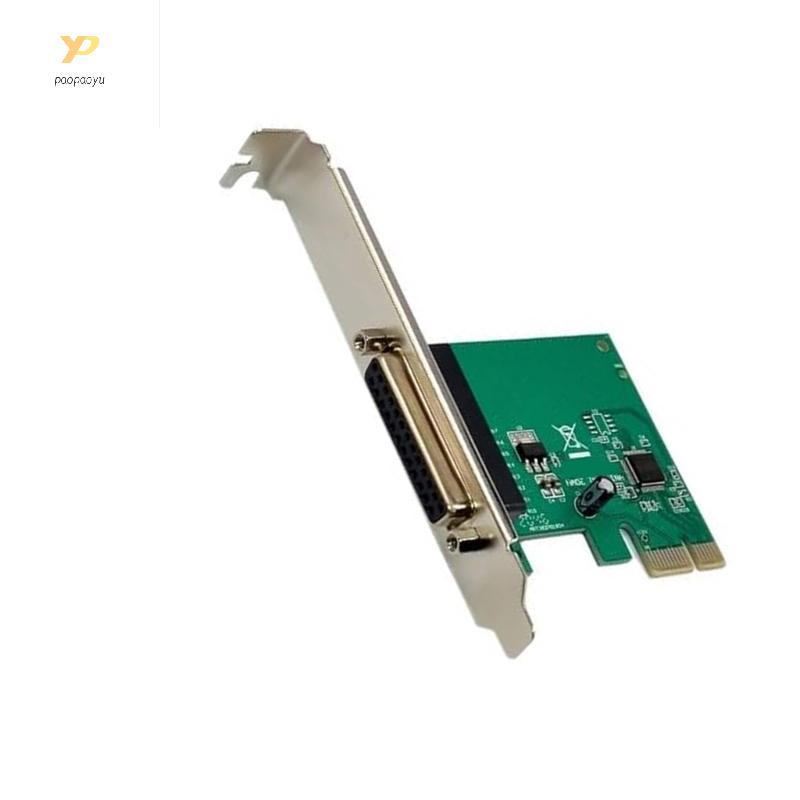 Thẻ điều khiển PCIE PPY PCIE sang DB25 Bộ chuyển đổi máy in Truyền dữ liệu PCIe