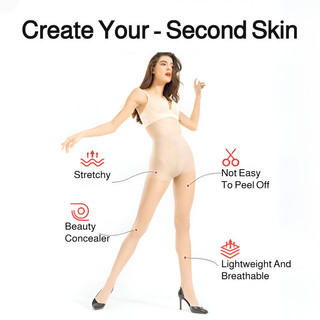 Quần tất Brelira siêu mỏng dành cho nữ, màu nude, gợi cảm, vô hình, thoáng khí, tự nhiên, chống xước, màu đen, mùa xuân hè, độ co giãn cao, chất liệu lụa.