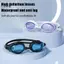 Kính bơi người lớn chuyên nghiệp SBS - Chống thấm nước, chống sương mù, chống tia UV, dành cho nam và nữ thanh niên