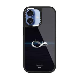 CASECASE X Til You Found Me Ốp Lưng Kính Hút Từ Tính Chống Trầy Xước Cho IPhone 17 Air 16 15 14 Pro Max Plus Ốp Lưng Cứng Có Hộp Khắc Logo