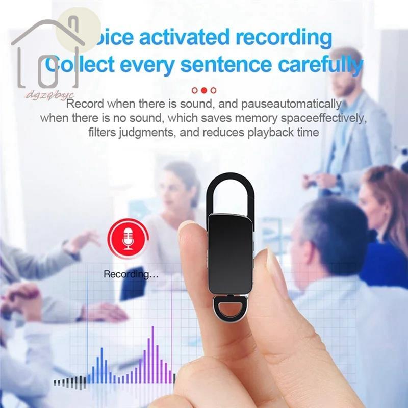 Móc Khóa Đầu Ghi Điều Khiển Bằng Giọng Nói S20 Giảm Tiếng Ồn Ghi Âm Móc Mini Mictaphone Âm Thanh Giọng Nói Recordin Giảm Tiếng Ồn 32G