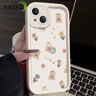Gấu Có Thỏ Vỏ Cho Tecno Spark 40 30 30C 20 Pro Plus 20C 10 10C 9 8C Go 1 2 2025 2024 2023 2022 2021 2020 Pop 10 9 8 7 Pro Vỏ Điện Thoại Hoa Hoạt Hình Chống Rơi Mềm Bao da