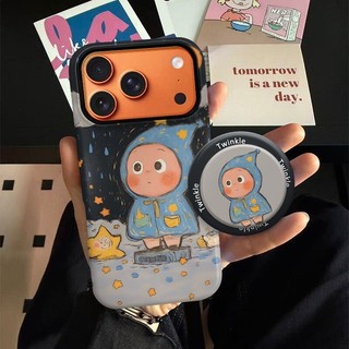 Ốp bảo vệ họa tiết Star People minh họa cho iPhone 11 12promax 13pro15pro 15promax 14 14promax 14pro 16 pro max 16 plus 17 17promax ốp lưng hai trong một