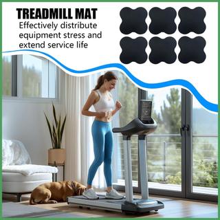 Tấm lót máy chạy bộ 6 mảnh bảo vệ sàn và giảm tiếng ồn