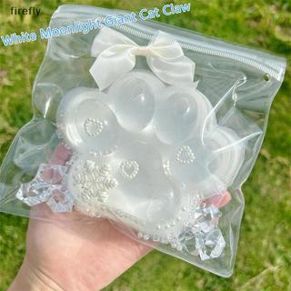 [Firefly] Đồ chơi đàn áp chân mèo khổng lồ ánh trăng trắng mới Phim hoạt hình Antistress Squishy Giảm căng thẳng Đồ chơi phục hồi chậm cho đồ chơi trẻ em [VN]