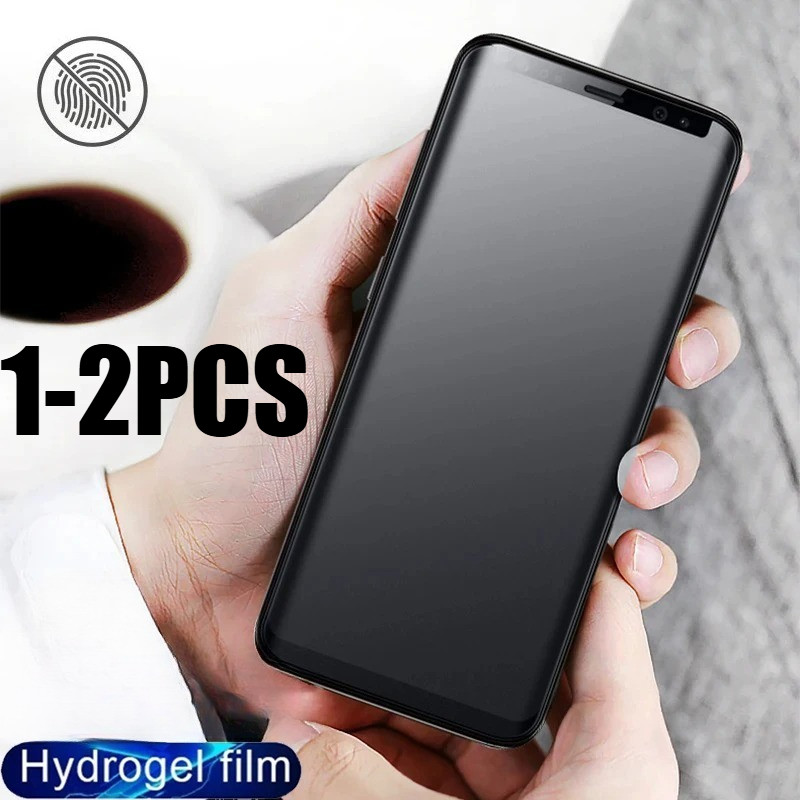 1-2 Chiếc Chống Gián Điệp Riêng Tư Mềm Hydrogel Cho Galaxy A07 A17 F07 F17 F36 F56 F70e M07 M17 M36 4G 5G Phim Chống Ánh Sáng Xanh Và Mờ Phim Bảo Vệ Màn Hình HD
