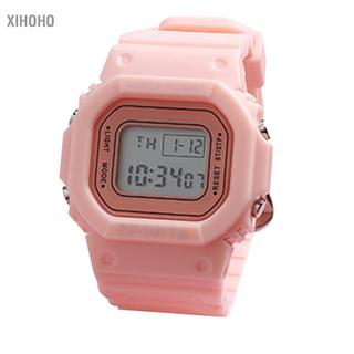 Xihoho Đồng hồ thể thao kỹ thuật số xihoho ZJchao LED Đồng hồ thông minh phát sáng nhẹ cho bé trai bé gái (Trắng)