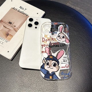 Zootopia Judy ốp lưng iPhone for 11 case iPhone 16 plus 13 pro max 8plus cover 15pro soft case