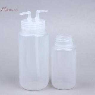 Bình rửa Cappuvini 250ml / 500ml, Xi lanh rửa khí nhựa trong suốt Poly PP, để pha chế phòng thí nghiệm chất lỏng đẹp