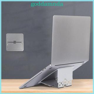 Giá đỡ máy tính xách tay bằng nhôm GODD Giá đỡ vô hình có thể gập lại cho văn phòng tại nhà Thích hợp Giá đỡ thiết bị lên đến 16 inch