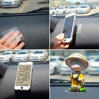 10 / 20 Chiếc Mạnh Mẽ Hai Mặt Dán Băng 6 * 6cm Tự Dính Trong Suốt Vuông Miếng Dán Cho DIY Thủ Công Hộ Gia Đình