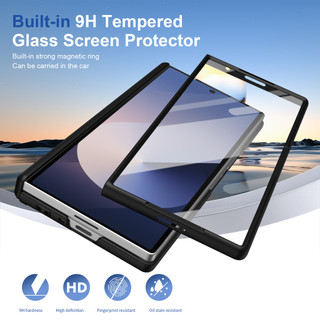 Ốp điện thoại bảo vệ bản lề toàn thân sạc không dây cho Samsung Z Fold 7 6 5 4 3 Ốp lưng chống sốc