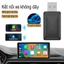 Không Dây 2 Trong 1 Android Chính Hãng Xe Ô Tô Có Dây Kết Nối Không Dây Bộ Chuyển Đổi Bộ Thu Phát Âm Thanh